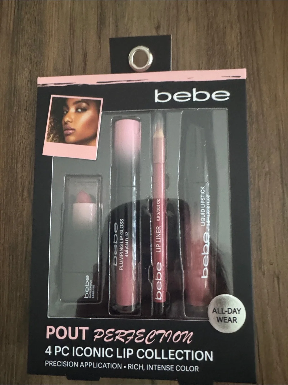 bebe Pout Perfection 4-Piece Lip Set - Pout